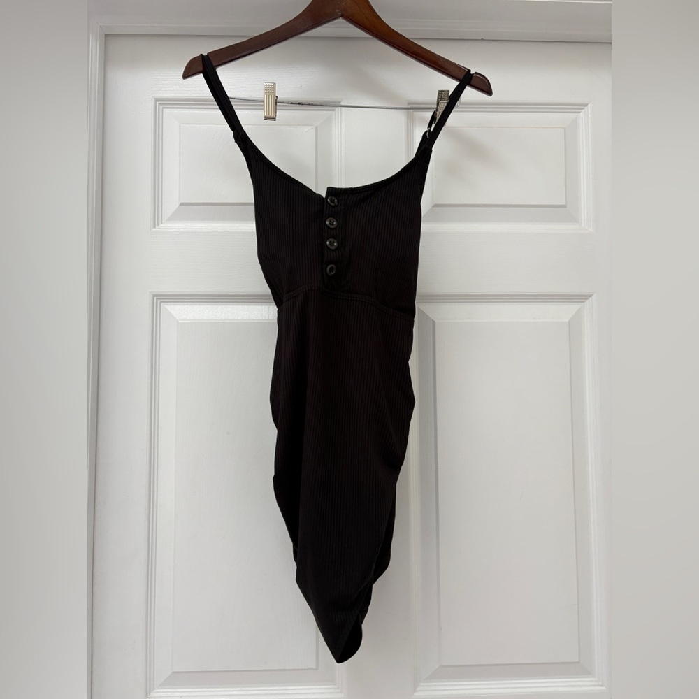 Summer Mae maternity Elegant Black Women's One Piece Swimsuit - Picture 5 of 12